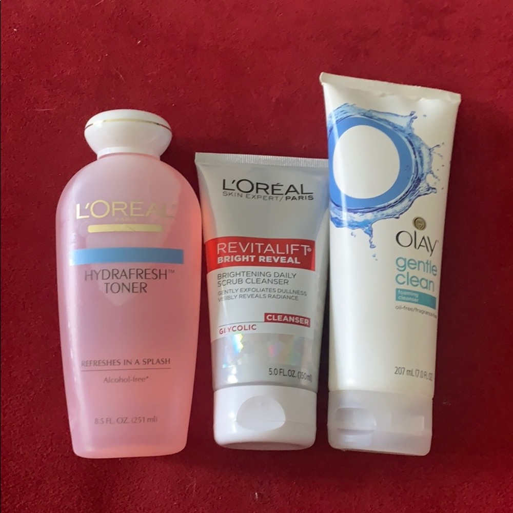 3 Face cleaners